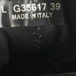 Pre Owned Chanel Multicolor Neoprene and Suede CC Low Top Sneakers Size 39