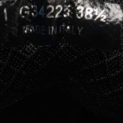 Pre Owned حذاء رياضي شانيل جلد وسويدي متعدد الألوان سي سي بعنق طويل مقاس 39