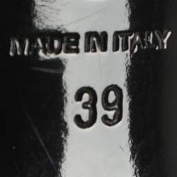 Pre Owned Chanel Bow Size 39 Cream Karung Leather Mary Jane Pumps