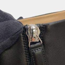 Pre Owned Chanel Cc Logo Short Boots Black Patent Leather Size 37.5C