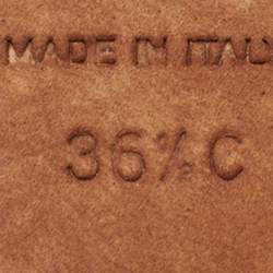 Pre Owned Chanel CC Cap Size 36.5 Black Leather Slingback Flats