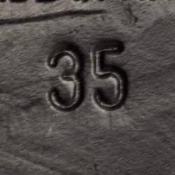 مملوكة مسبقًا حذاء باليرينا فلات شانيل سي سي جلد أسود مع فيونكة مقدمة مقاس 35