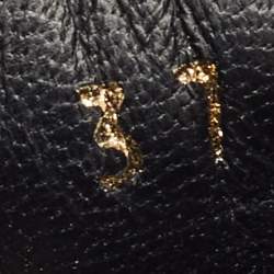 Pre Owned Chanel CC Camellia Size 37 Black Leather Low Top Sneakers