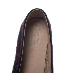 مملوكة مسبقًا Chanel Multicolor Tweed CC Espadrilles Size 39