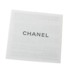 Pre Owned  Chanel Metallic Gold/Black Leather And Fabric CC Pearl Cap Toe Slingbacks Sandals Size 37