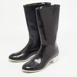 Chanel Size 41 Ivory Camellia Jelly Rain Boot 1216c14 – Bagriculture