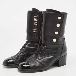 CHANEL, Shoes, Brand New Chanel Bow Booties Size 4