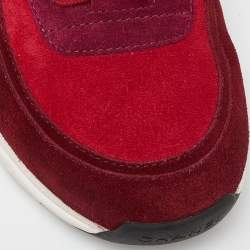 Chanel Multicolor Suede CC Low Top Sneakers Size 41