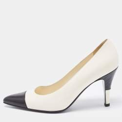 Chanel Classic Low Cap Toe Pumps – Recess