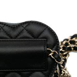 Chanel Mini Lambskin CC in Love Heart Belt Bag