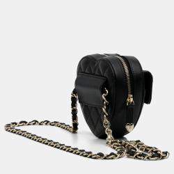 Chanel Mini Lambskin CC in Love Heart Belt Bag