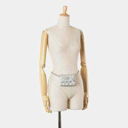 Chanel Metallic Lambskin Crystal Star Chain Belt Bag