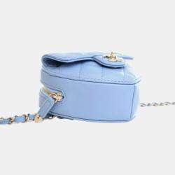 Pre Owned Chanel Mini Lambskin CC in Love Heart Belt Bag