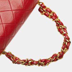 Pre Owned Chanel Micro Classic Lambskin Belt Bag