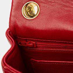 Pre Owned Chanel Micro Classic Lambskin Belt Bag
