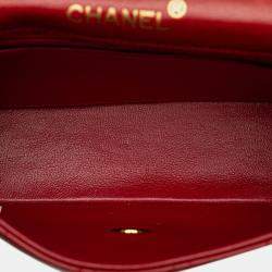 Pre Owned Chanel Micro Classic Lambskin Belt Bag