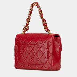 Pre Owned Chanel Micro Classic Lambskin Belt Bag