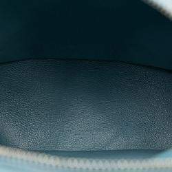 Pre Owned Chanel Mini Blue Sequins and Lambskin Waterfall Backpack