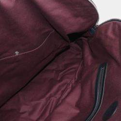 Pre Owned Chanel Quilted Coated Canvas Horizontal Sport Weekender
