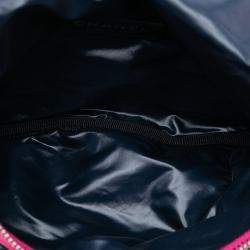 Pre Owned Chanel Tweed and Stitched Calfskin Gabrielle Waist Bag