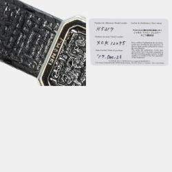 Chanel Black Stainless Steel Boy-Friend H5317 Quartz Women's Wristwatch 28 mm