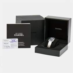 Chanel Blck Stainless Steel Boy-Friend Tweed H4878 Women's Wristwatch 26.70 mm