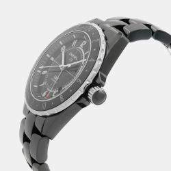Chanel Black Ceramic J12 H2012 Automatic Men's Wristwatch 42 mm