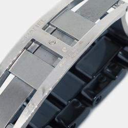 Pre Owned Chanel Black Stainless Steel Ceramic J12 H1634 Quartz Women's Wristwatch 33 mm