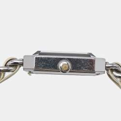 Chanel Mother of Pearl Stainless Steel Leather Premiere H1639 Women's Wristwatch 20mm 