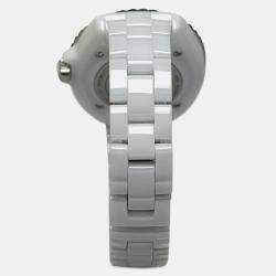 Chanel White Ceramic J12 Women's Wristwatch 38 mm