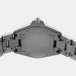 Chanel Grey Stainless Steel Ceramic J12 H2979 Automatic Women's Wristwatch 38 mm