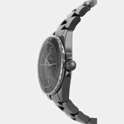 Chanel Grey Stainless Steel Ceramic J12 H2979 Automatic Women's Wristwatch 38 mm