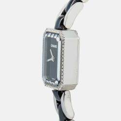 Chanel Premiere H2163 Quartz Black Stainless Steel Women's Wristwatch 15 mm