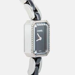 Chanel Premiere H2163 Quartz Black Stainless Steel Women's Wristwatch 15 mm
