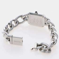 Pre Owned ساعة يد نسائية شانيل بريمير كوارتز ستانلس ستيل 20 مم