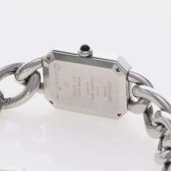 Pre Owned ساعة يد نسائية شانيل بريمير كوارتز ستانلس ستيل 20 مم