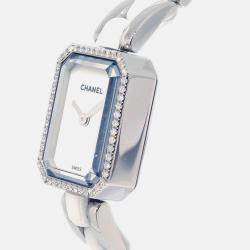 Pre Owned Chanel Premiere H2132 Quartz White Stainless Steel Ceramic Women’s Wristwatch 15 mm