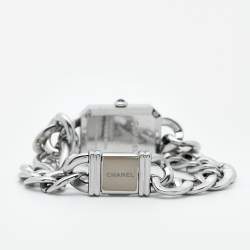 Pre Owned Chanel Black Stainless Steel Diamond Premiere H3252 Women's Wristwatch 15.80 mm