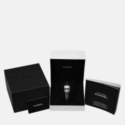 Pre Owned Chanel Boy Friend H5317 Quartz Black Stainless Steel Women’s Wristwatch 22 mm