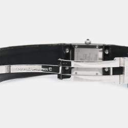 Pre Owned Chanel Matelasse Quartz Black Women's Wristwatch 19 mm