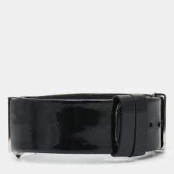 Pre Owned Chanel Matelasse Quartz Black Women's Wristwatch 19 mm