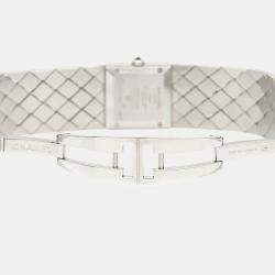 Pre Owned Chanel Matelasse Quartz Stainless Steel Women's Wristwatch 19 mm