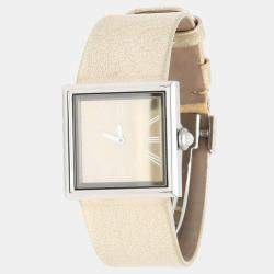 Pre Owned ساعة يد نسائية شانيل مادوموازيل كوارتز ستانلس ستيل 22.5 مم