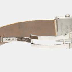 Pre Owned ساعة يد نسائية شانيل مادوموازيل كوارتز ستانلس ستيل 22.5 مم