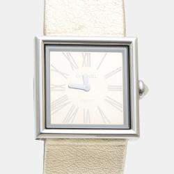 Pre Owned Chanel Mademoiselle Quartz Stainless Steel Women's Wristwatch 22.5 mm