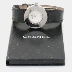 Pre Owned Chanel La Ronde Quartz Stainless Steel Women's Wristwatch 29 mm