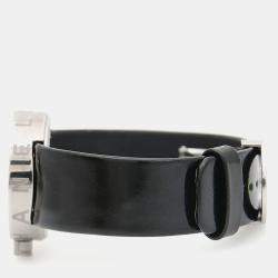 Pre Owned Chanel La Ronde Quartz Black Stainless Steel Women's Wristwatch 29 mm
