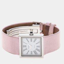 Pre Owned Chanel Mademoiselle Quartz Stainless Steel Women's Wristwatch 23 mm