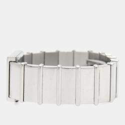 Pre Owned Chanel Mademoiselle Quartz Stainless Steel Women's Wristwatch 22 mm