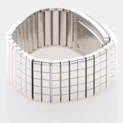 مملوكة مسبقًا Chanel Code Coco Diamond Quartz Stainless Steel Women's Wristwatch 22 mm